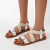 Hausschuhe, bequeme Slip-On-Sandalen, elastische Textil-Spleißsandalen, lässige Strandschuhe für Damen, klassische rutschfeste, leichte Sandalen für Damen G230210