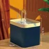 Кошачьи чаши кормушки для водного фонтана Автофильтр USB Electric Mute Drinker Bowl 1 5L Рециркуляция фильтрации для S S Pet Dispenser 230210