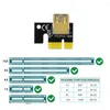 Computer Cables 6st PCIe Riser 010 Ver010-X 4/6Pin Power USB 3.0 CABLE CABO PCI Express X16 för videokort gruvdrift