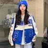 Women's Jackets Fashion Embroidery Oversize Baseball Jacket Women Vintage Women's Jacket Racing Suit Hip-hop Coat Bomber Jacket Casual Tops 230210