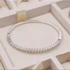 Bracelet Forever Bangle Forever Bangle для Pandora Authentic Severling Silver Wedding Jewelry для женщин -дизайнера обручального взаимодействия с бриллиантами с оригинальной коробкой