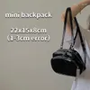 Вечерние сумки патентная кожа женщин маленький рюкзак дизайн моды дамы два ремня плеча черная сумка кошелька