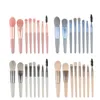 Makeup Brushes Joact Brush Set 8 Mini Soft Hair Tool Wooden Handle Portable BrushMakeup