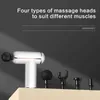 2022 Lady Fashion Mini LCD 32 Speed Muscle Massager Fascial Gun Pain Relief Body 0209
