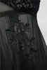 Повседневные платья eva Lady Женское готическое платье длинное платье русалка сексуальное вышивное печать без спинки выпускная плита сцен