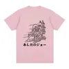 Herr t-skjortor anime hajime nr ippo tshirt morgondagens joe tshirts manga The Boxer Cotton Print tee shirt Men t-shirts Women Summer Tops