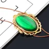 Подвесные ожерелья аниме Вайолет Эвергарден косплей Ожерелье веревка Зеленая для женских ювелирных украшений рождественский подарок