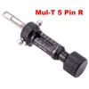 Wholesale Locksmith Set Mul-T 5 Pin R Sight Unlocking Key Multi 5Pins Flat Picking Set AKK Tool Lock Pick For Flat Key Locks