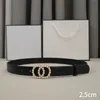 Designer Ladies Pearl Buckle Belts Dames Luxe riem echte lederen klassieke tailleband 2,5 cm breedte gordelletter ceintures