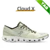 Scarpe firmate Running 0n Runnings Designer Cloud X Federer Nuova sneaker leggera e ammortizzante Uomo Donna Allenamento Scarpe da cross training Cushi0n nerodi bianco sho