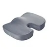 Pillow Travel Car Back Cushion Coccyx Orthopedic Memory Foam Massage Seat Cushions Chair Office Nap Therapy Callipygian Padding 230211