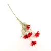 Decorative Flowers 1PC Artificial Daisy Silk Fake Chamomile High Quality Stamen Small Wedding Home Table Decor