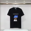 ヒップホップマッスルフィット曲線裾の白い綿カスタム印刷男性女性Tシャツカジュアルな数量トレンド