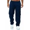 Pantalons pour hommes Pantalons cargo pour hommes Pantalons de travail Élastique Stretch Taille Lâche Multi Poches Pantalons Décontractés Pantalons Sports En Plein Air Portant 230211