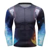 Erkek Tişörtleri Cody Lundin Boks Jersey 3D Baskı Rash Guard Muay Thai Uzun Kollu Fitness MMA BJJ Fightwear Sport