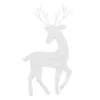 Decorações de Natal atualizadas renas iluminam Deer Deers Decoração fofa para jardim ao ar livre Pequeno/médio/grande B03E