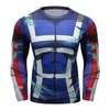 Męskie koszulki Cody Lundin BJJ MMA Długie rękaw Rashguard Digital Printing Anime koszula dla mężczyzn Cartoon Western Tops Dostosuj