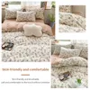 Sängkläder sätter 100% bomull 133x72 tyg twill pastoral blommig vintage sängkläder set duvet täckning 200x200 med blommor ingen sängark 230211