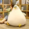 85 cm gigantische ronde zachte pinguines kussen pluizige luie sofa woonkamer decoratie mooie gevulde pluche poppendieren speelgoed voor kinderen verrassende cadeau