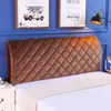 Bedding sets Thicken Plush Quilted Head Cover King Queen Size All-inclusive Universal Headboard Cover Bed Back Soft Velvet Protector Cover 230211