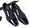 Отсуть обувь патентная кожа мужская одежда для мужской обуви нарезает мужские оксфордские бренды для обуви мокасин блеск мужская обувь для мужчин для мужчин 230210