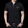 Men's T Shirts Liseaven 2023 Men T-Shirts Casual Striped T-shirt Short Sleeve Tee Shirt Clothing Camisetas Plus Size