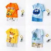 Kleding Kinderkleding Sets Casual Sports losse oneck T -shirts Shorts Nieuwe stijl Trendy katoenen Katte mouw Pullver shirts kinderen pc's