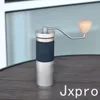 수동 커피 그라인더 1zpresso jx/jx-pro/je 시리즈 매뉴얼 커피 그라인더 휴대용 밀 스테인리스 스틸 48mm 버스 230211