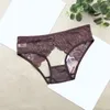Damenhöschen Damen-Bikini aus Seide, Spitze, sexy, atmungsaktive Spitze, aushöhlen und das Gesäß anheben, reiner Slip, online einkaufen