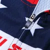 Kurtki wyścigowe rowerowe koszulki Męskie koszulka USA zespół Mtb Summer Short Sleeve Mountain Road Rowerowe ubranie