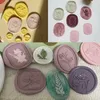 Stempels onregelmatige wax zegel bloemen afdichtingshoofd Kerstmis voor kaarten enveloppen bruiloft uitnodigingen Scrapbooking 230211