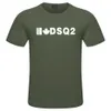DSQ2 cotton Men's t-shirt short sleeved summer personalized fashion all cotton casual printing half sleeve black dsq Shirts