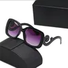 Lente en herfst UV Protection Men's and Women's 027 zonnebrillen trend All-matching luxe zonnebril