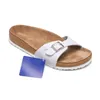 2023 Boston Cog Shoppers Flip Flop Scuffs Mayari Arizona Sand￡lias Moda Moda Designer de luxo Slides para Wens mens.