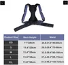 Back Support Menwomen Placure Corrector Belt CLAVICLE Ryggrad Lumbal Brace Corset Correction Stop Slouching Trainer