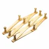 Cintres Racks 10 tête en bois extensible cintre extensible porte-manteau support étagère chapeau placard mur crochet décor à la maison style simple 230211