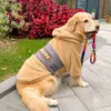 Vestuário de vestuário de cachorro Médio grande roupa grande e outono roupas de inverno espesso pullover quente com capuz de moletom moda casual pet 230211