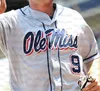 Nuevas camisetas viste camisetas de béisbol de la NCAA Ole Miss College 2021 Tyler Keenan Servideo Anthony Tim E