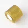 220 meter/ gouden zilveren glitter satijnen lint ambachten bruiloft decoratieve diy organza uien linien linten boog kerstcadeau benodigdheden (6/15/20/ 40/50 mm (willekeurige kleurformaat)