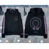 2013men's Hoodies 스웨터 럭셔리 디자이너 클래식 패션 남성 지퍼 Ch 말굽 산스크리트어 크로스 프린트 풀오버 후드 스웨터 여성 Loosens87