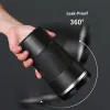 Amazon hotsale 380ml/510ml Double Stainless Steel Coffee Thermos Mug with Non-slip Case Car Vacuum Flask Travel Insulated Bottle hot water bottle with lid