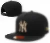 Logo en métal Lettre Broderie Casquette de baseball Qualité supérieure Vente en gros Hip Hop Casquettes de sport réglables