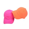 Caps de bola Hanxi 2023 Bright Fluo Colors Hats For Mull Men Men Cap moda Moda Hip Hop Visorball Ballball