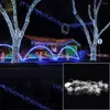 Strängar 9,8ft x 6,6ft 220V String Fairy Curtain Light Christmas Wedding Lights Inomhus Utomhusdekor Belysning 5 färger EU Plug