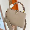 Uchwyt górny designerka Kapucyny na ramię BB TOBES Crossbody Bag Aurillon Skórzane torebki Kobieta torebki w połowie rozmiar