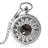 Pocket Watches Hollow Automatic Mechanical Watch steampunk phoenix case arabic Relogio Men