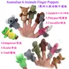 6 Pezzi Koala Ornitorinco Burattini Animali Australiani da Dito Bambola di Peluche Cartone Animato Interattivo Bambino Biologico Giocattoli per Bambini per Regalo di Compleanno di Natale