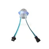 Cordes 1000X Couverture transparente 26mm Programmable UCS1903 12V Entrée Led Pixel Point Source de lumière avec 3 PCS RVB