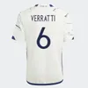 Версия игрока Италия футбольные майки Italia 23 24 maglie da calcio VERRATTI CHIESA GNONTO Футболка LORENZO PINAMONTI POLITANO Мужской комплект детская форма