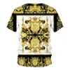 Magliette da uomo Summer Summer Luxury Model 3D T-shirt Fashi
